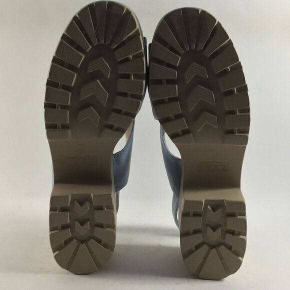 Tina’s shoes womens buckle oxfords blue size EU 38 US 7.5-8 - Picture 7 of 8